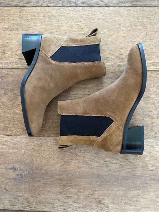 Dolce Vita Shoes - Dolce Vita Lianna Boots Brown Suede Pull On Chelsea Style Size 8